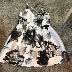 Floral Razorback Dress